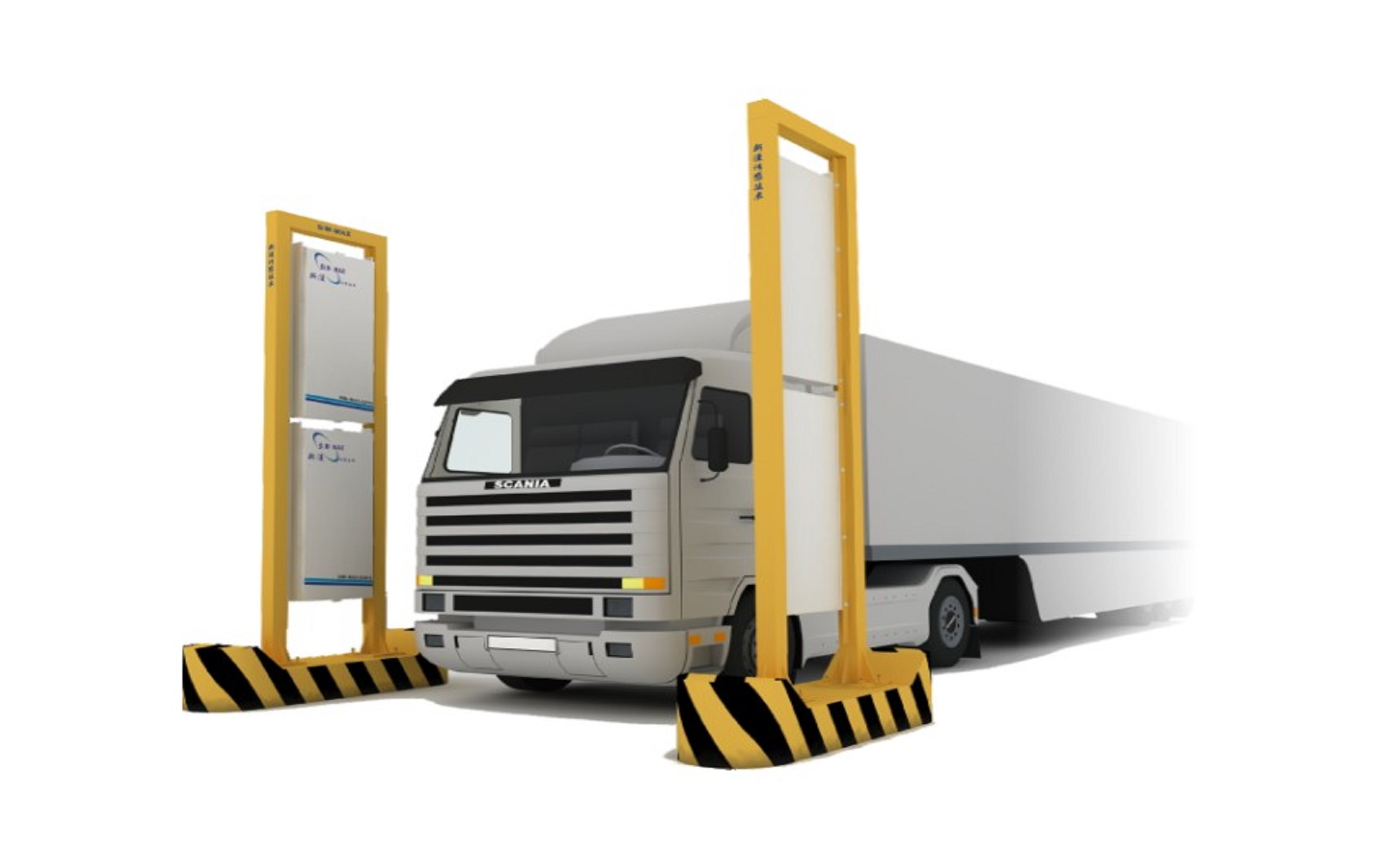 SIM-MAX G3910通道式車(chē)輛放射性監(jiān)測(cè)系統(tǒng)
